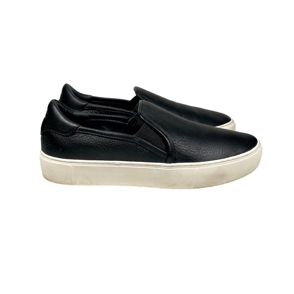 UGG Jass Double Gore Slip On Leather Sneaker | Platform Slip On Sneakers